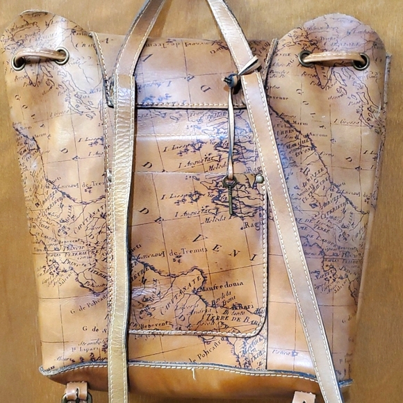 Patricia Nash Signature Map Drawstring Backpack - Picture 6 of 13